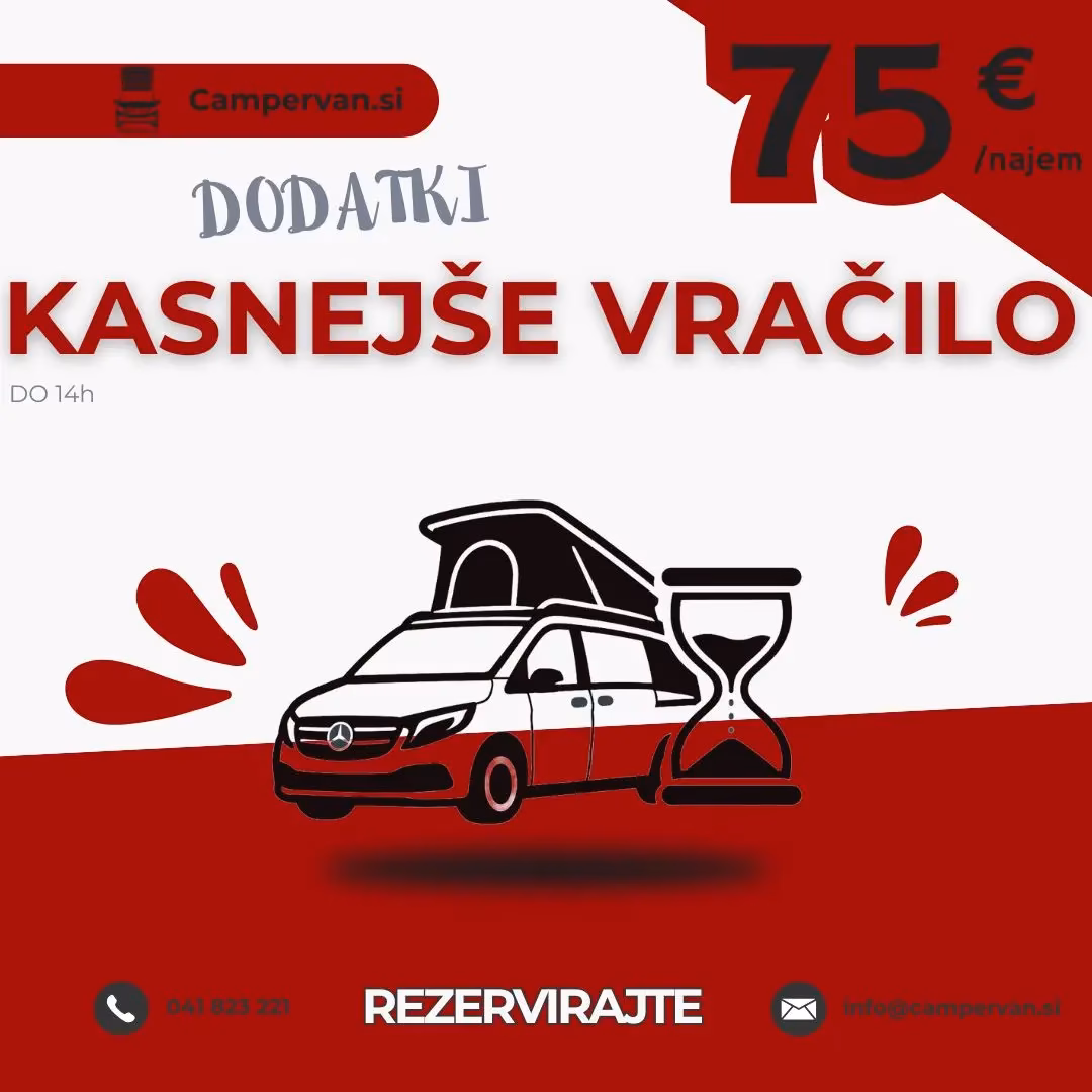 KASNEJŠE VRAČILO