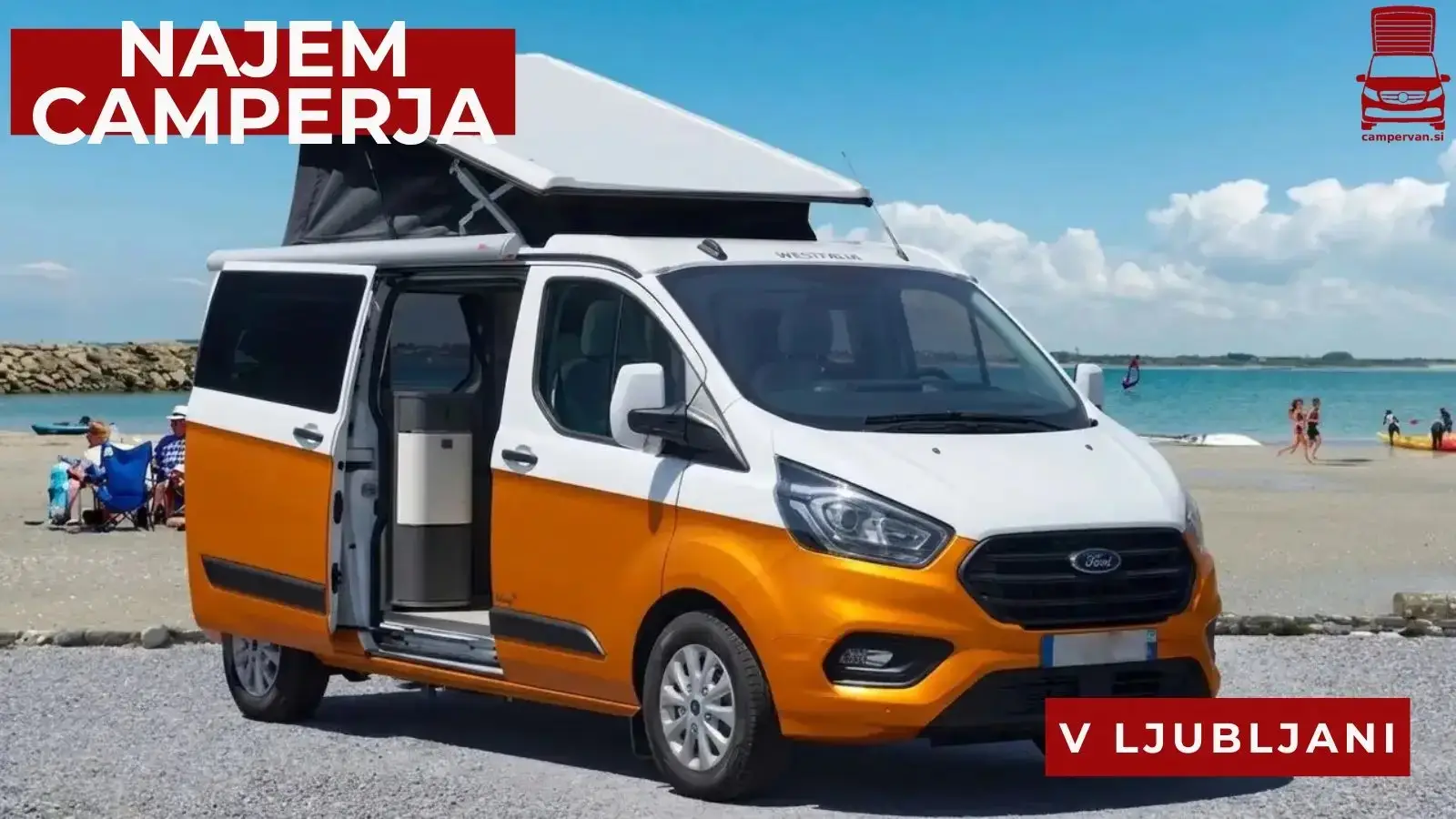 Najem Avtodoma Ford Transit Nugget Plus Ljubljana