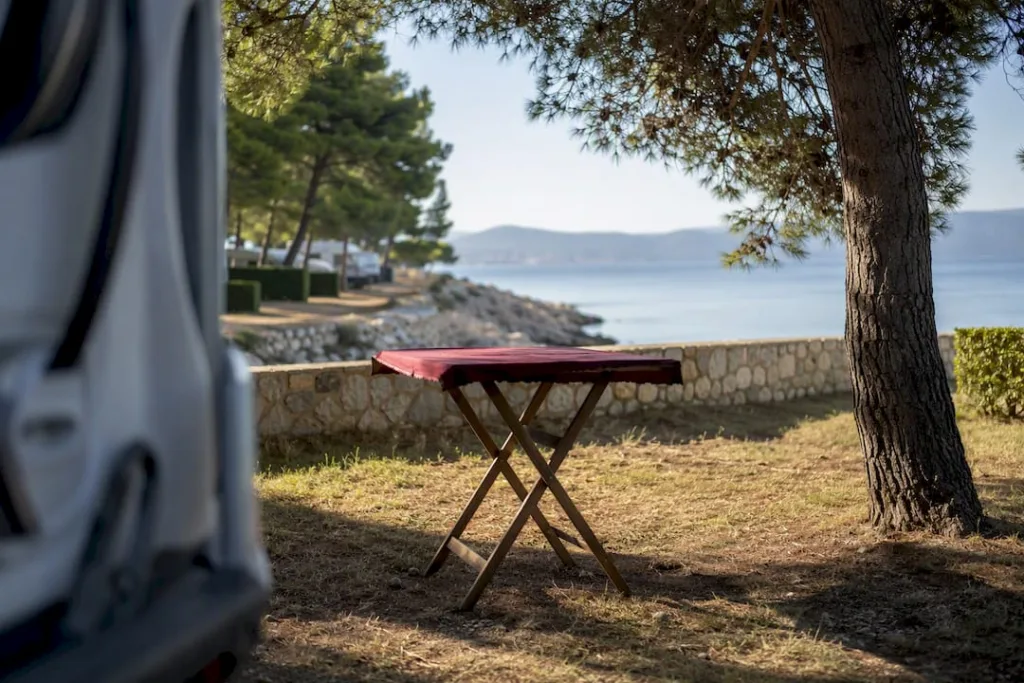 Urejen kamp ob Kvarnerskem morju