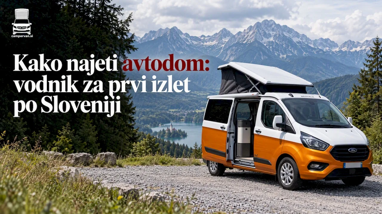 Avtodom na slovenskem alpskem razgledu